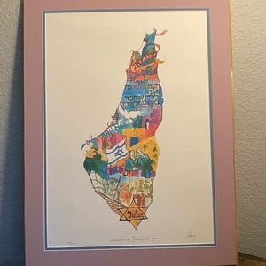 Israel’s 50th Anniversary Painting